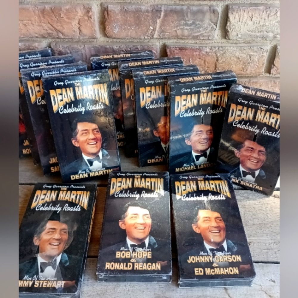 Dean Martin VHS dean Martin celebrity roasts series 12 VHS tapes